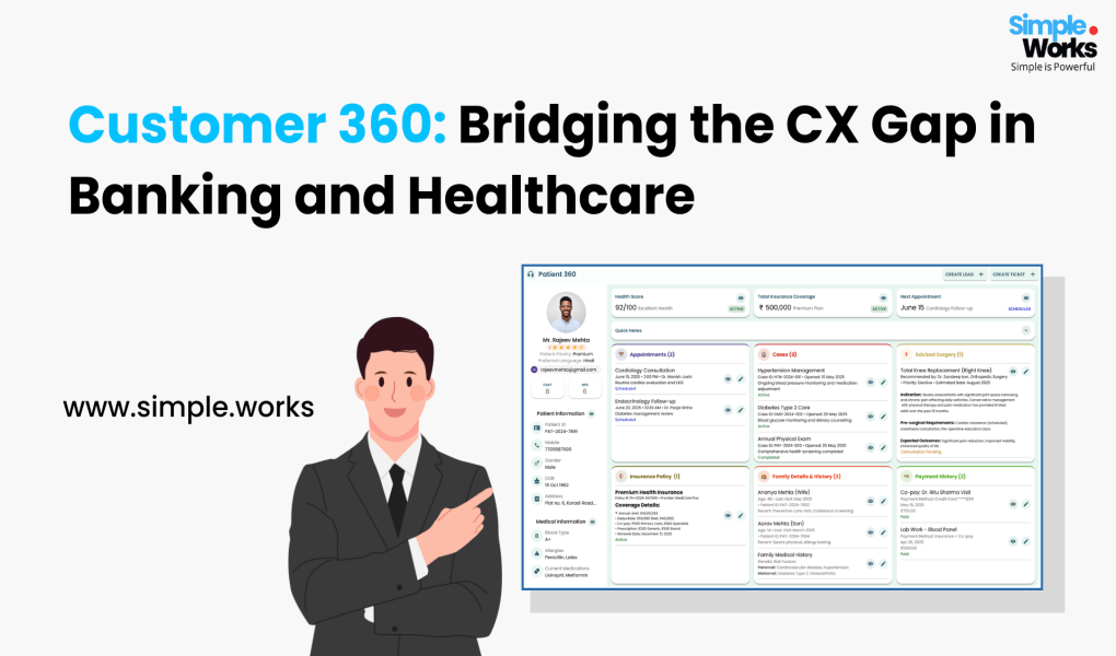 Customer 360: Bridging the CX Gap in Banking and Healthcare
